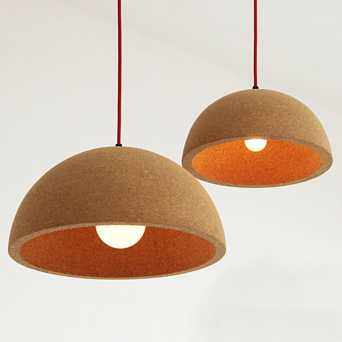 Подвесной светильник Cork Semisphere Пробка Подвесной светильник Cork Semisphere Пробка в Барнауле | Loft Concept