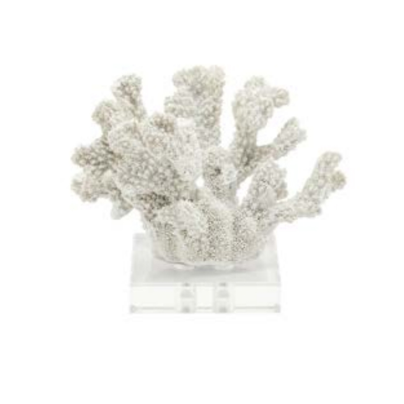 Статуэтка White Coral 12 Белый Прозрачный Статуэтка White Coral 12 Белый Прозрачный в Барнауле | Loft Concept