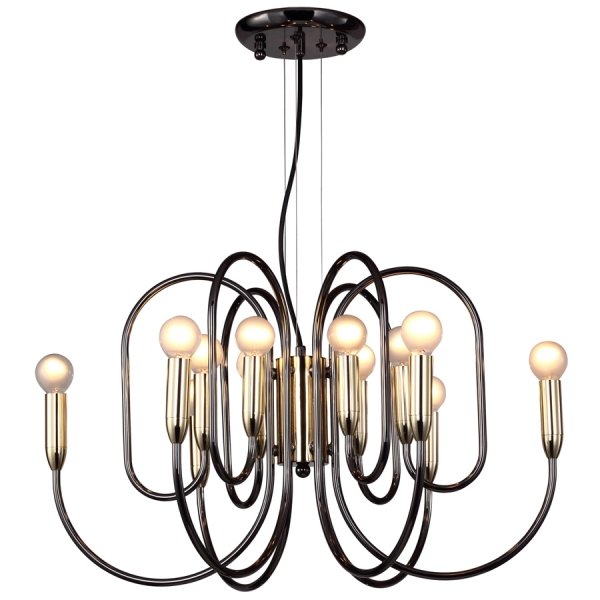 Люстра Inspiration Pendant 12 Черный Люстра Inspiration Pendant 12 Черный в Барнауле | Loft Concept