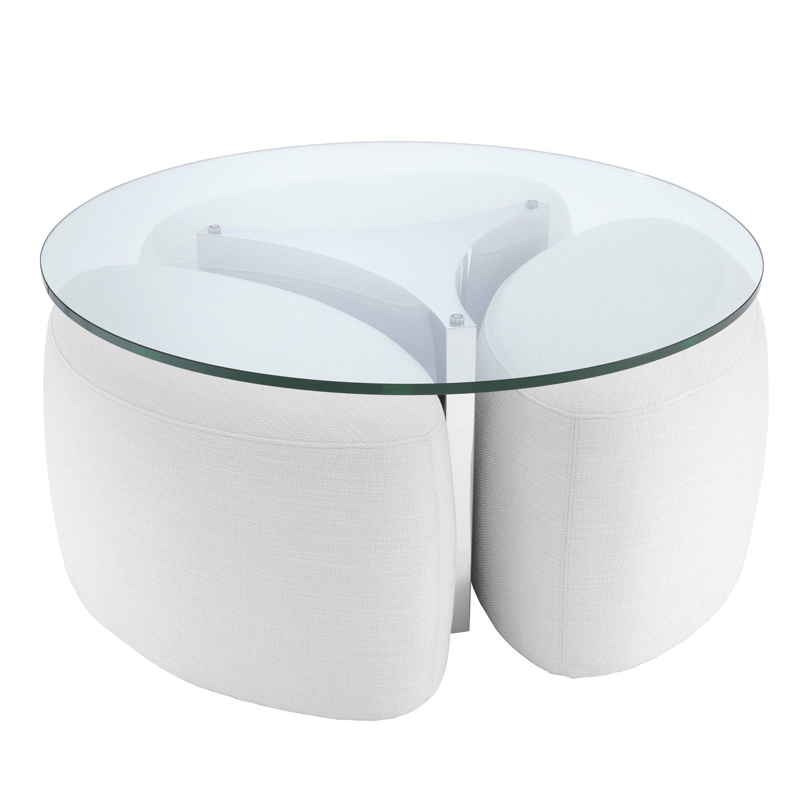 Кофейный стол Eichholtz Coffee Table Modus stainless steel Белый Прозрачный Нержавеющая сталь Кофейный стол Eichholtz Coffee Table Modus stainless steel Белый Прозрачный Нержавеющая сталь в Барнауле | Loft Concept