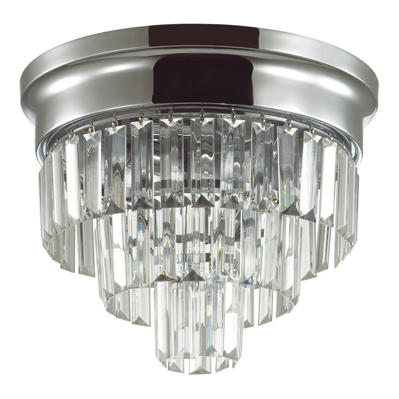 Хрустальная потолочная люстра Crystal Fountain Хром Хром Хрустальная потолочная люстра Crystal Fountain Хром Хром в Барнауле | Loft Concept