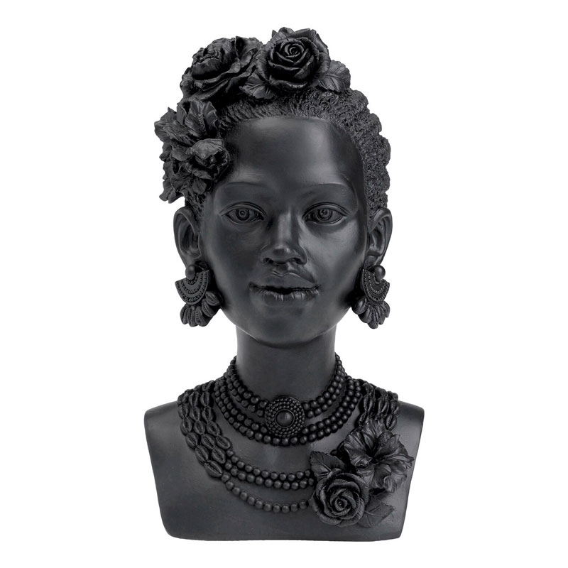 Статуэтка Victoria African Woman Черный Статуэтка Victoria African Woman Черный в Барнауле | Loft Concept