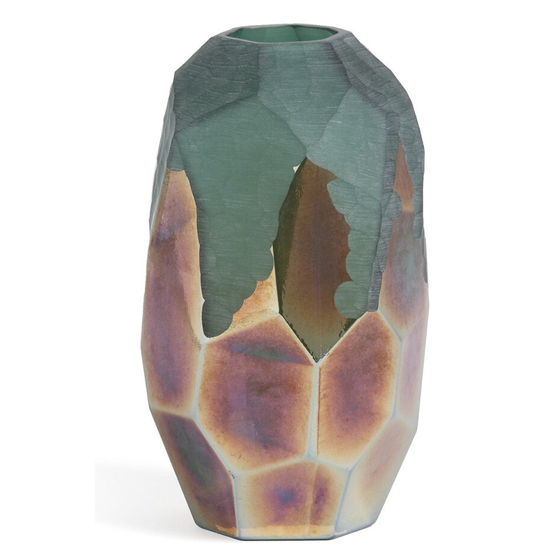 Ваза Giacomo Vase 30 Зеленый Золотой Ваза Giacomo Vase 30 Зеленый Золотой в Барнауле | Loft Concept