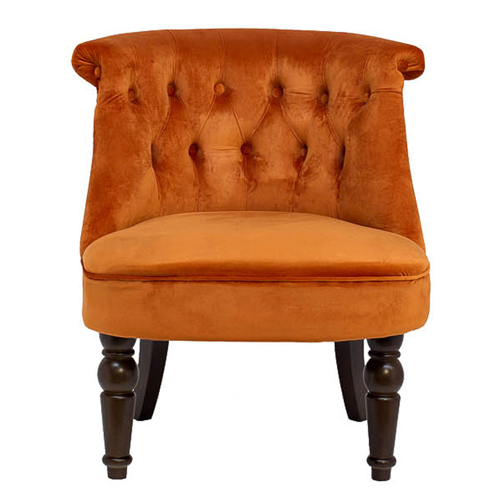 Кресло Terra Armchair Терракотовый Черный Кресло Terra Armchair Терракотовый Черный в Барнауле | Loft Concept
