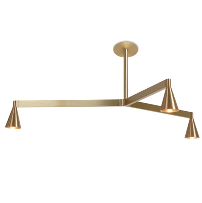 Люстра Austere Ceiling Light Латунь Люстра Austere Ceiling Light Латунь в Барнауле | Loft Concept