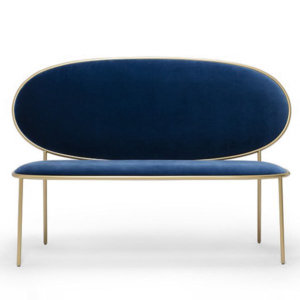 Диван STAY BENCH BY NIKA ZUPANC Золотой Диван STAY BENCH BY NIKA ZUPANC Золотой в Барнауле | Loft Concept