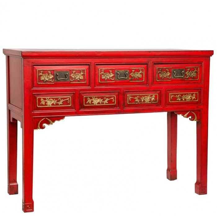 Консоль Imperior Red Красный Консоль Imperior Red Красный в Барнауле | Loft Concept