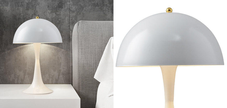 Настольная лампа Walter Table Lamp white Настольная лампа Walter Table Lamp white - Loft-Concept в Барнауле