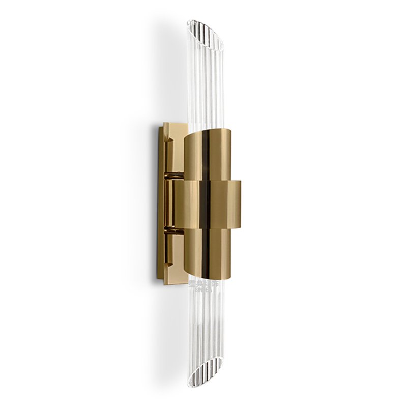 Бра Tycho Small Wall Light from Covet Paris Глянцевое золото Прозрачное Стекло Бра Tycho Small Wall Light from Covet Paris Глянцевое золото Прозрачное Стекло в Барнауле | Loft Concept