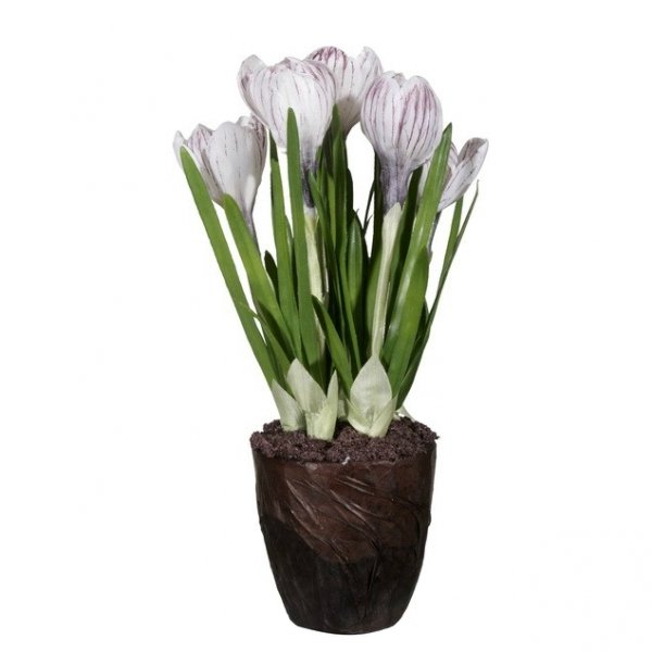 Декоративный искусственный цветок Purple Crocuses Декоративный искусственный цветок Purple Crocuses в Барнауле | Loft Concept