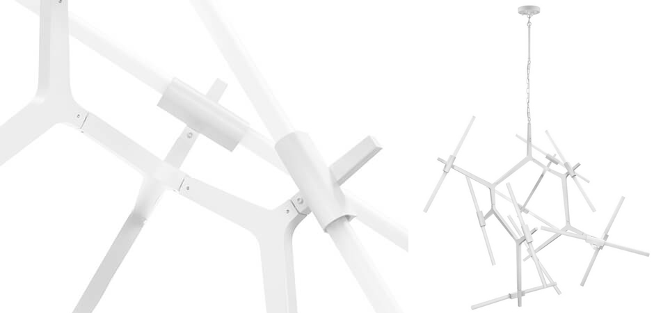 Люстра Агнес Chandelier White 20 Люстра Агнес Chandelier White 20 - Loft-Concept в Барнауле