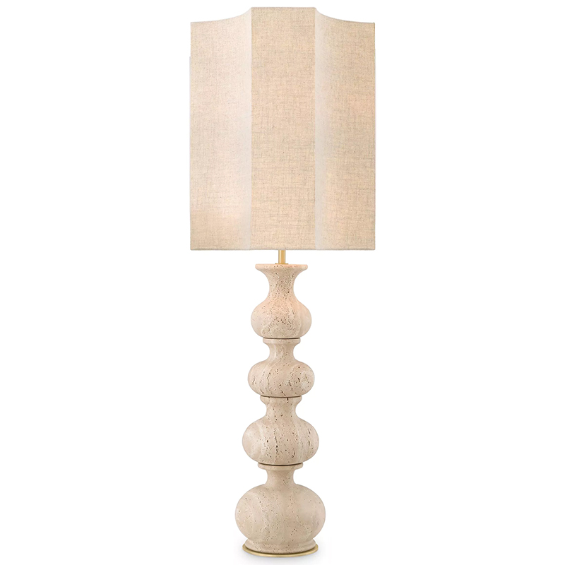 Настольная лампа Eichholtz Table Lamp Mabel Бежевый Настольная лампа Eichholtz Table Lamp Mabel Бежевый в Барнауле | Loft Concept