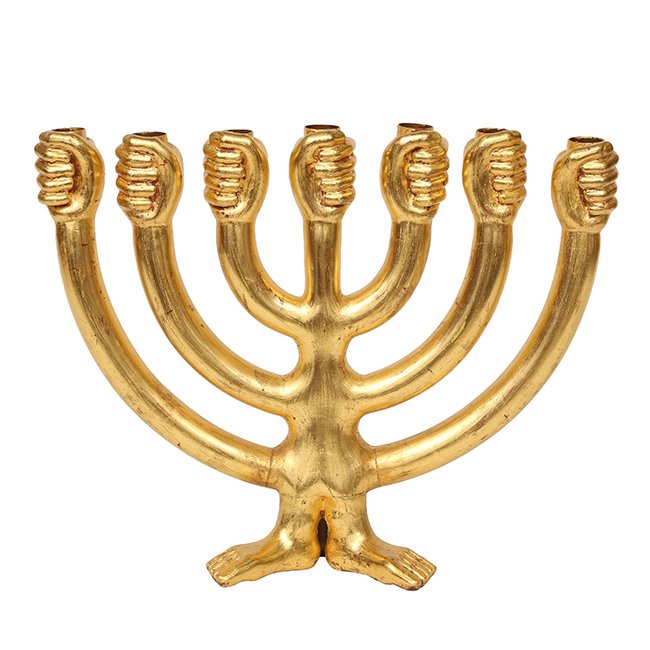 Подсвечник Menorah Глянцевое золото Подсвечник Menorah Глянцевое золото в Барнауле | Loft Concept