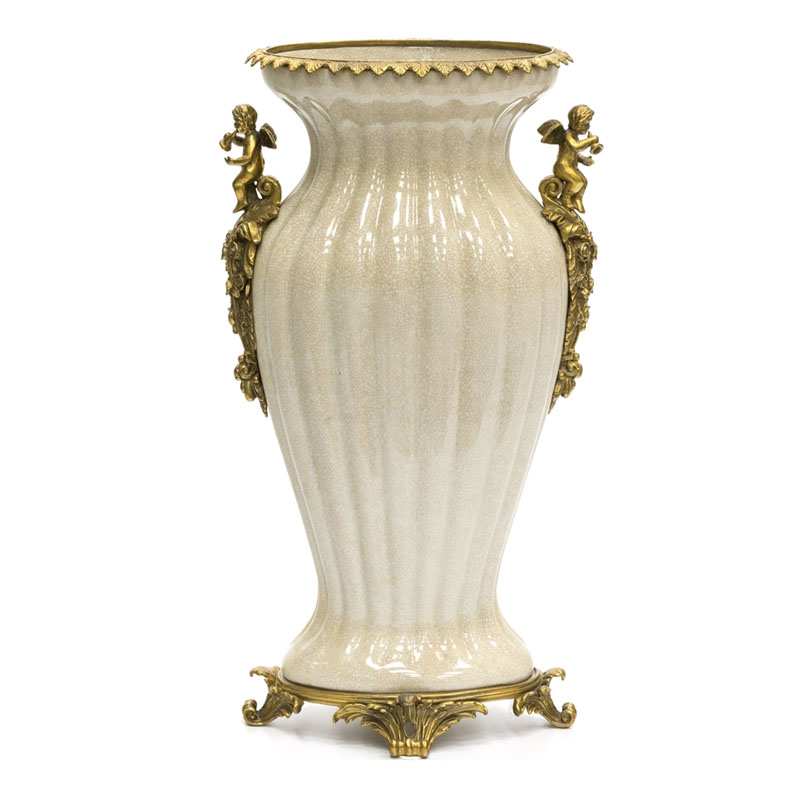 Ваза Bronze Angel Vase Бронза Бежевый Ваза Bronze Angel Vase Бронза Бежевый в Барнауле | Loft Concept