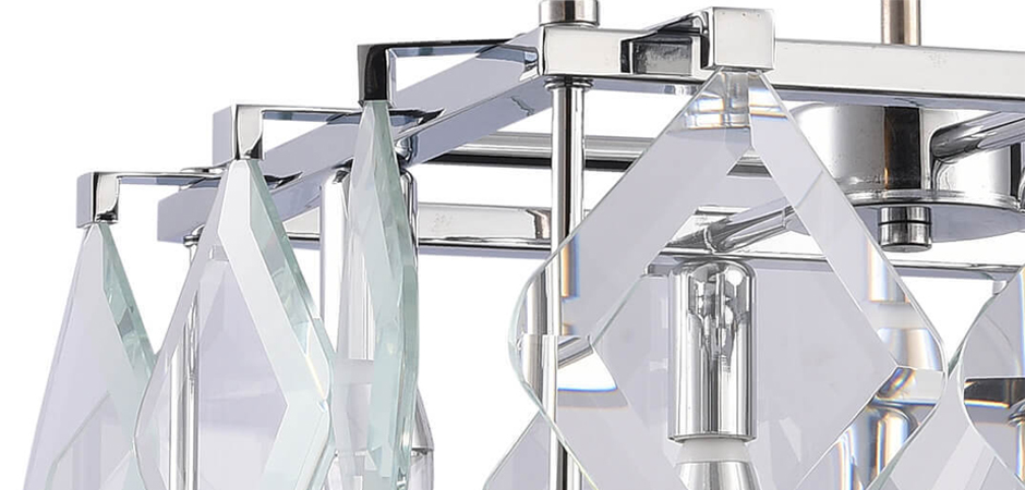 Люстра Glass Rhombus Lighting square Люстра Glass Rhombus Lighting square - Loft-Concept в Барнауле
