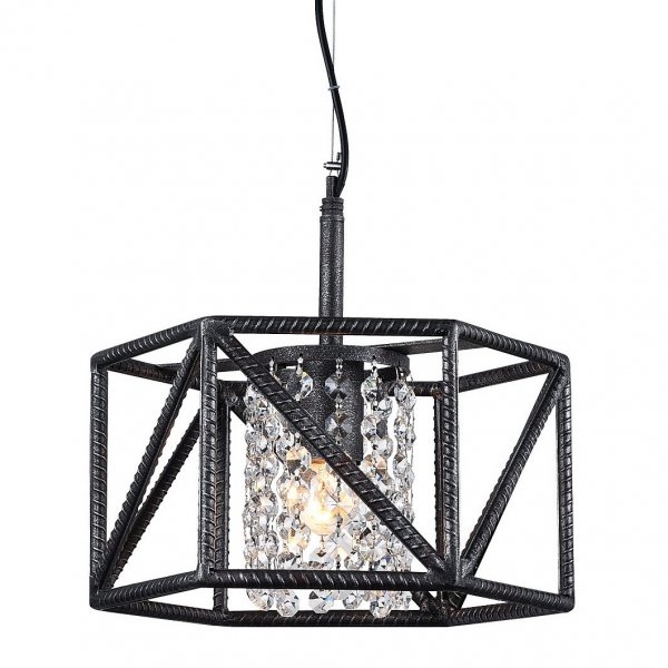 Подвесной светильник Loft Reinforcement Pendant Черный Подвесной светильник Loft Reinforcement Pendant Черный в Барнауле | Loft Concept