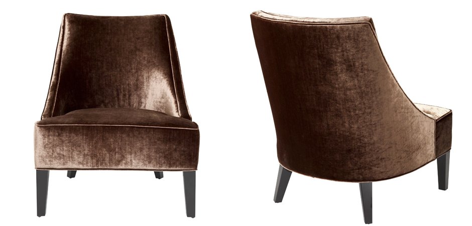 Кресло Eichholtz Chair Dulwich Aegean orange Кресло Eichholtz Chair Dulwich Aegean orange - Loft-Concept в Барнауле