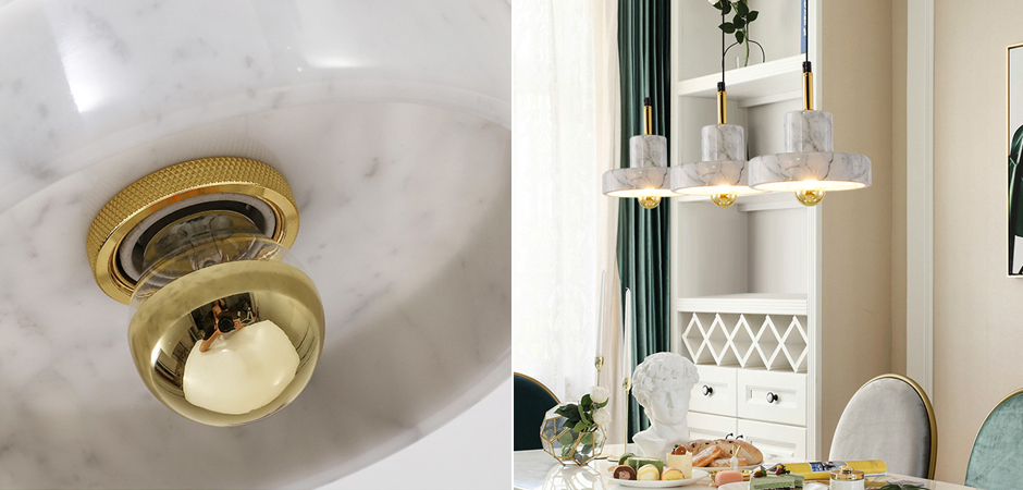 Люстра Tom Dixon Stone Pendant White 3 Люстра Tom Dixon Stone Pendant White 3 - Loft-Concept в Барнауле
