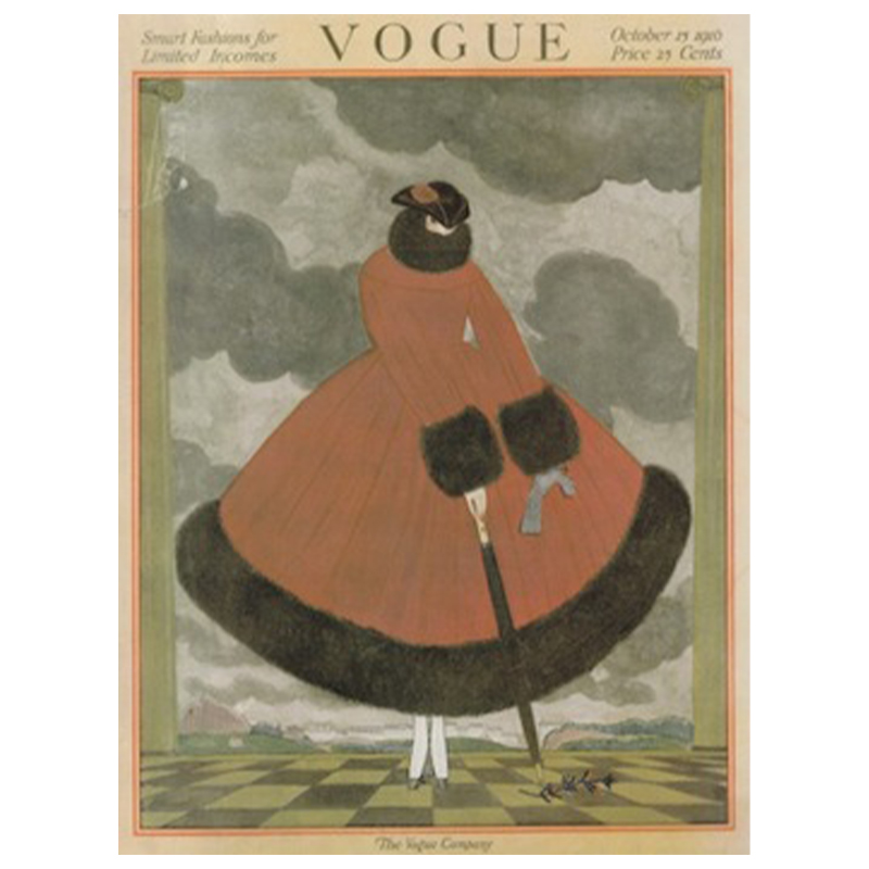 Постер Vogue Cover 1916 October Постер Vogue Cover 1916 October в Барнауле | Loft Concept