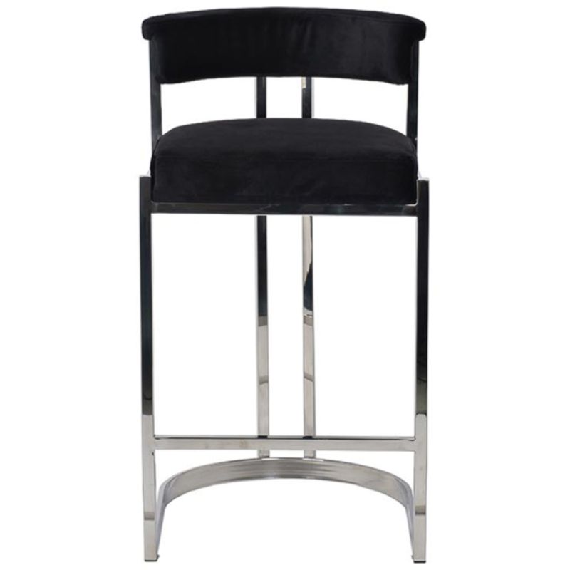 Стул барный Rona black Черный Стул барный Rona black Черный в Барнауле | Loft Concept