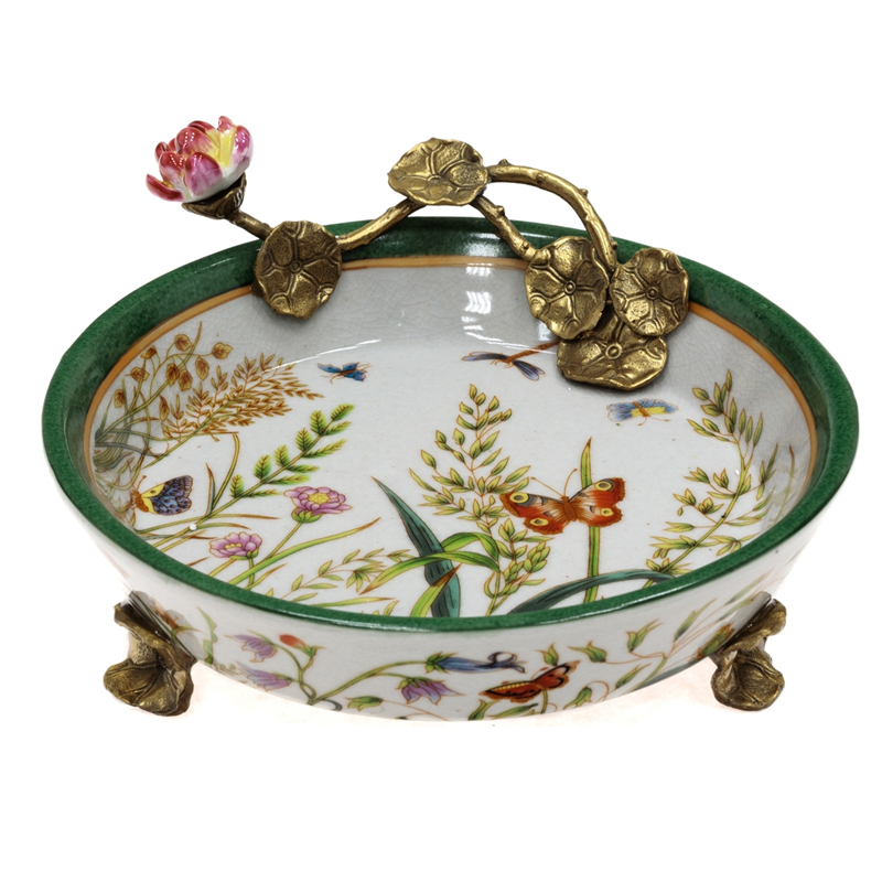 Блюдо Florian Bronze Dish Бронза Мульти Блюдо Florian Bronze Dish Бронза Мульти в Барнауле | Loft Concept