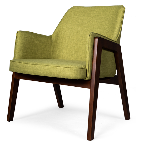 Кресло Gregory light green Салатовый Коричневый Кресло Gregory light green Салатовый Коричневый в Барнауле | Loft Concept