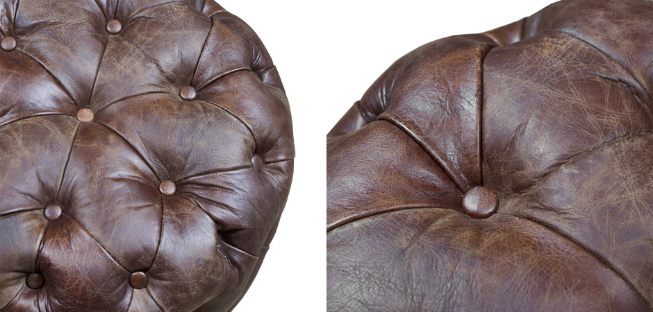 Пуф Loft Leather Buttons Пуф Loft Leather Buttons - Loft-Concept в Барнауле