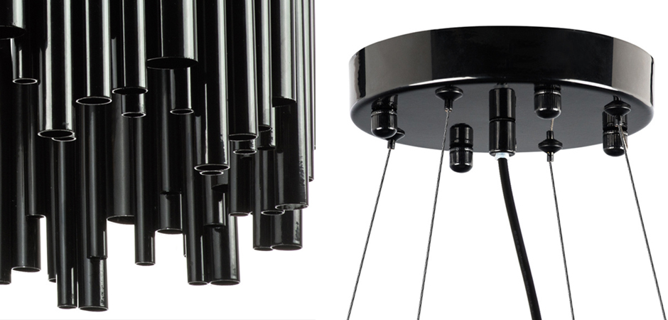 Люстра Delightfull Brubeck Chandelier Black Oval Люстра Delightfull Brubeck Chandelier Black Oval - Loft-Concept в Барнауле