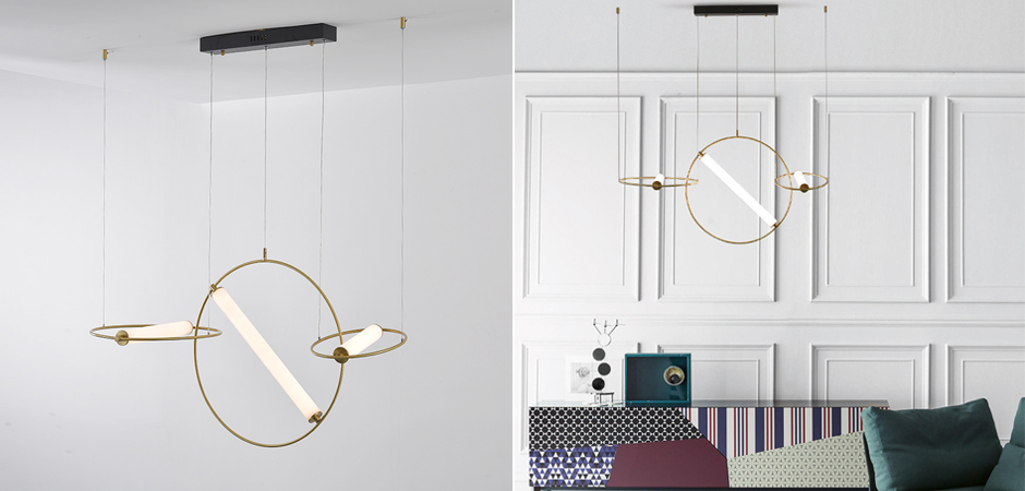 Люстра Diagonal Rings Люстра Diagonal Rings - Loft-Concept в Барнауле