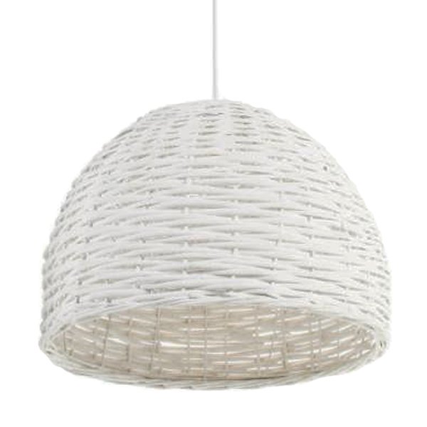 Подвесной светильник Wicker Pendant White Белый Подвесной светильник Wicker Pendant White Белый в Барнауле | Loft Concept