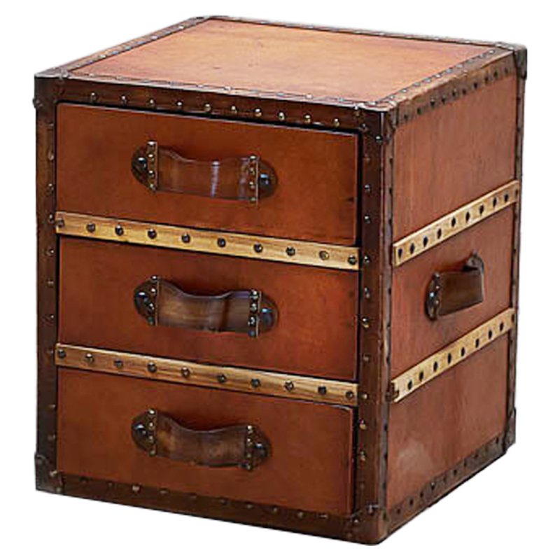Тумба Vintage Chest Brown Loft Nightstand Коричневый Тумба Vintage Chest Brown Loft Nightstand Коричневый в Барнауле | Loft Concept