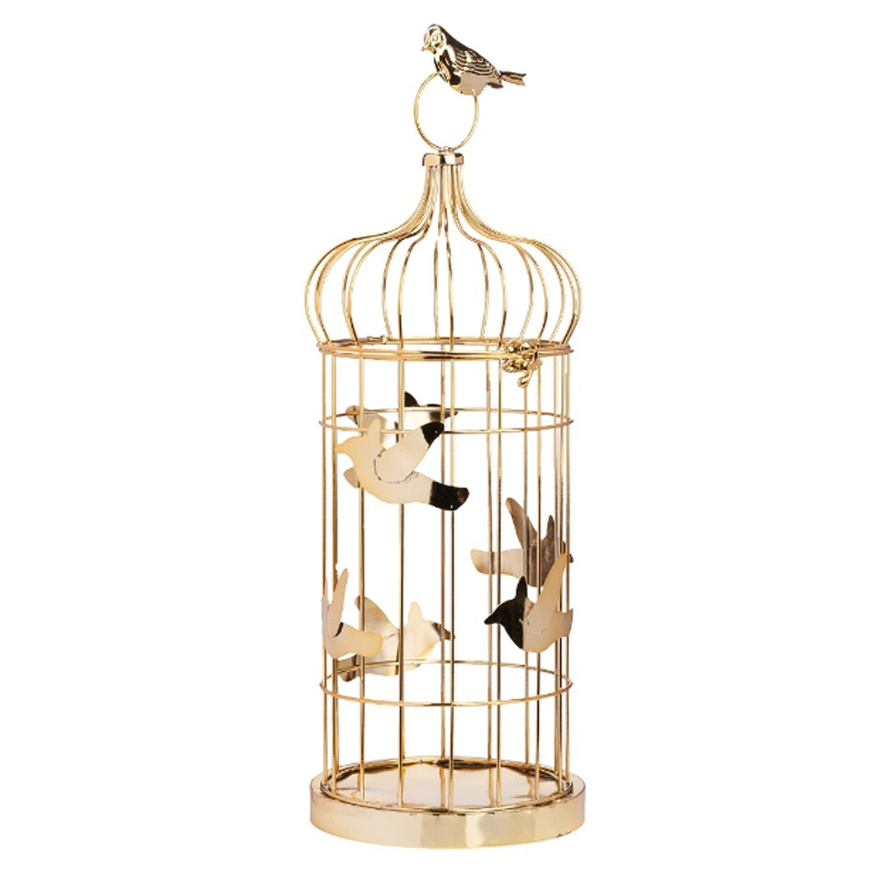 Подсвечник Bird Cage Золотой Подсвечник Bird Cage Золотой в Барнауле | Loft Concept