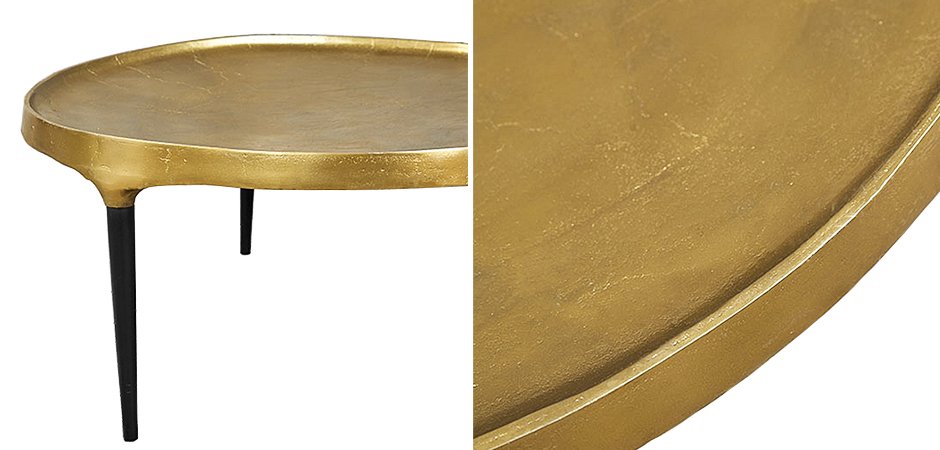 Кофейный стол Brass Stains Table Кофейный стол Brass Stains Table - Loft-Concept в Барнауле