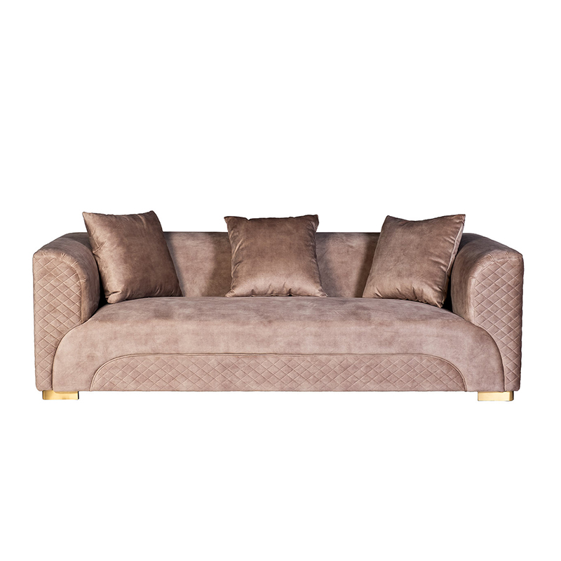 Диван Ingrid three-seater sofa Бежевый Диван Ingrid three-seater sofa Бежевый в Барнауле | Loft Concept