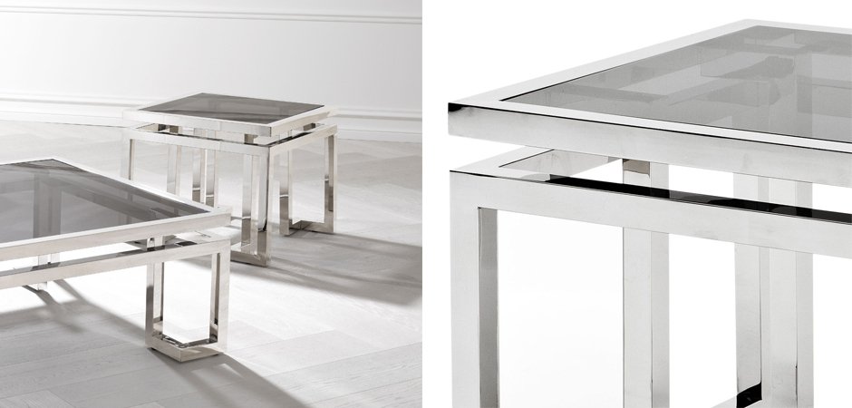 Приставной стол Eichholtz Side Table Palmer Приставной стол Eichholtz Side Table Palmer - Loft-Concept в Барнауле