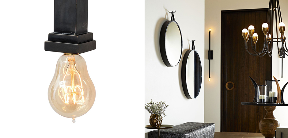 Бра Arteriors HUTU WALL LIGHT Black Бра Arteriors HUTU WALL LIGHT Black - Loft-Concept в Барнауле