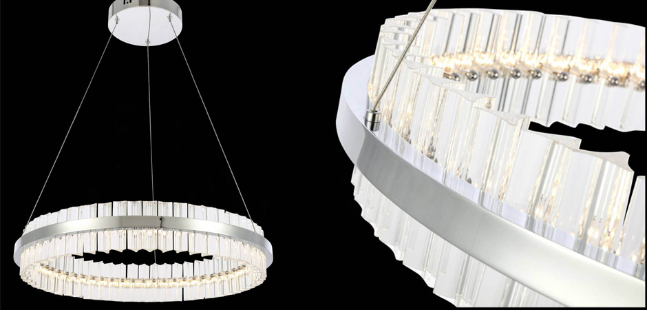 Люстра Ring Horizontal Chrome Люстра Ring Horizontal Chrome - Loft-Concept в Барнауле