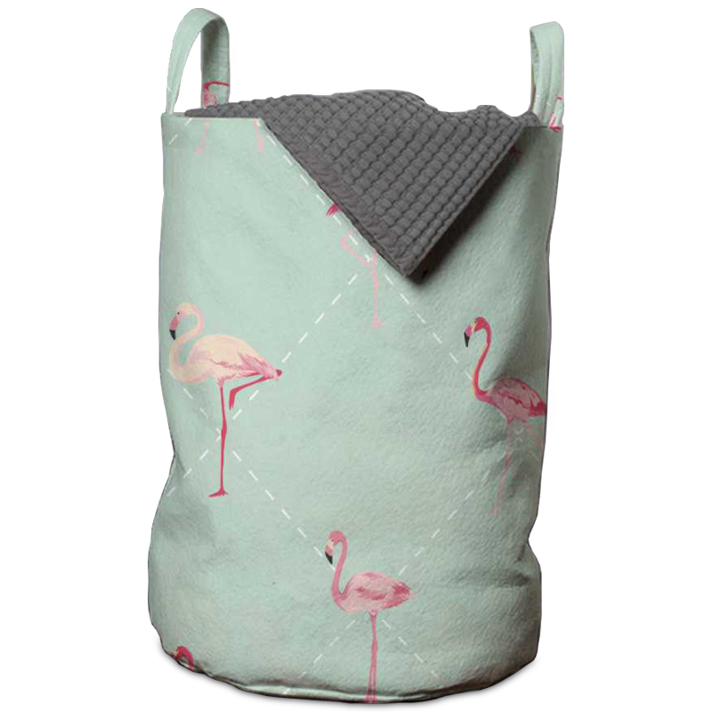 Корзина Flamingo Rhombus Basket Голубой пастельный Розовый пастельный Корзина Flamingo Rhombus Basket Голубой пастельный Розовый пастельный в Барнауле | Loft Concept