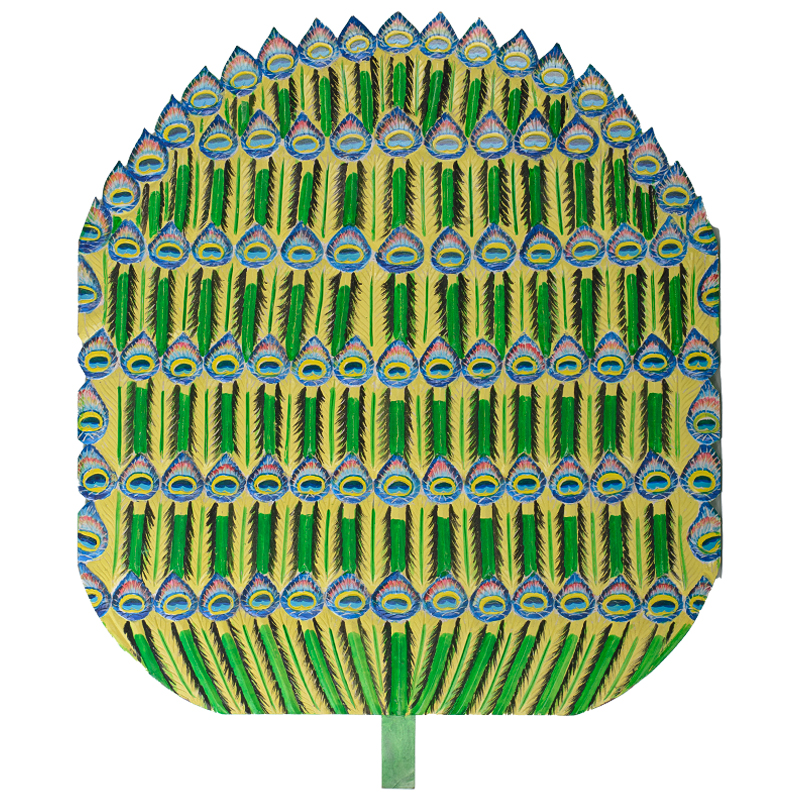Панно Wooden Peacock Feathers Зеленый Желтый Синий Мульти Панно Wooden Peacock Feathers Зеленый Желтый Синий Мульти в Барнауле | Loft Concept
