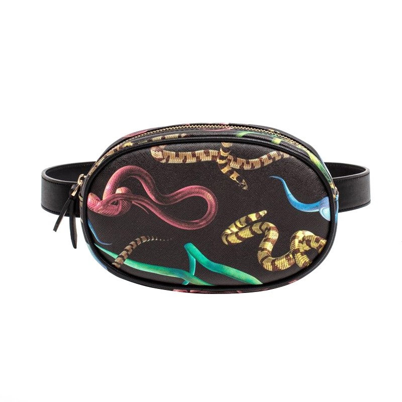 Поясная сумка Seletti Snakes Черный Красный Желтый Зеленый Синий Поясная сумка Seletti Snakes Черный Красный Желтый Зеленый Синий в Барнауле | Loft Concept