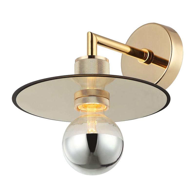 Бра Bruno Hat Gold Wall Lamp Золотой Бра Bruno Hat Gold Wall Lamp Золотой в Барнауле | Loft Concept