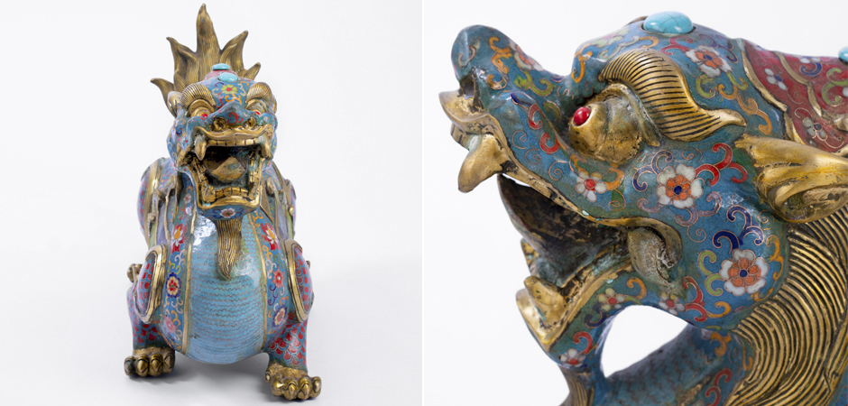 Большой Бронзовый Китайский дракон - Loft-Concept в Барнауле