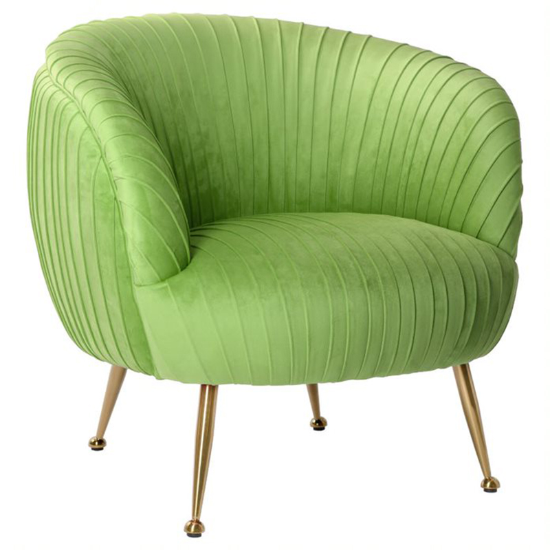 Кресло SOUFFLE CHAIR green матовое золото Зеленый Кресло SOUFFLE CHAIR green матовое золото Зеленый в Барнауле | Loft Concept