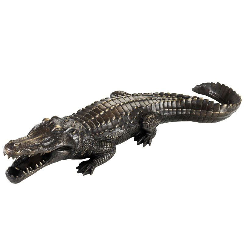 Статуэтка Eichholtz Crocodile Винтажная латунь Статуэтка Eichholtz Crocodile Винтажная латунь в Барнауле | Loft Concept