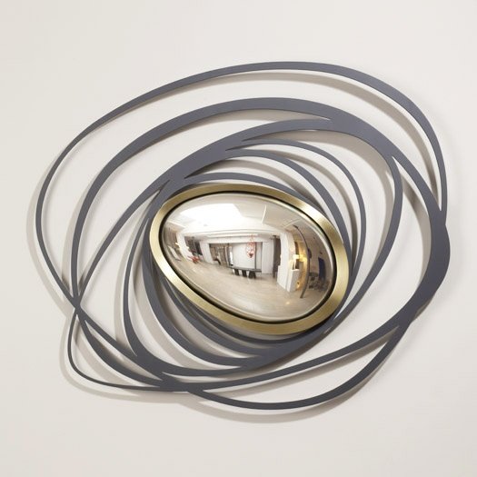 Зеркало Herve Van der Straeten Miroir Nebuleuse Золотой Черный Зеркало Herve Van der Straeten Miroir Nebuleuse Золотой Черный в Барнауле | Loft Concept