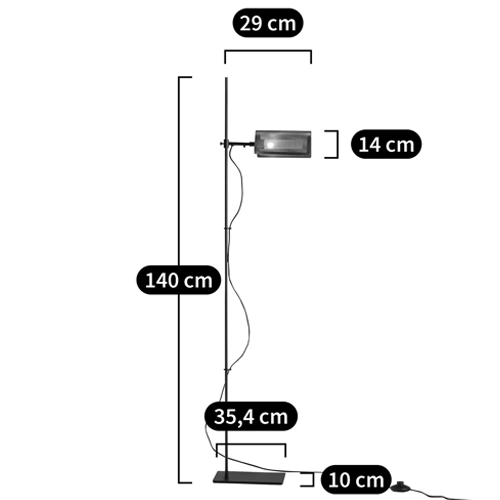Торшер с плафоном из перфорированного металла Elledge Floor Lamp Торшер с плафоном из перфорированного металла Elledge Floor Lamp в Барнауле