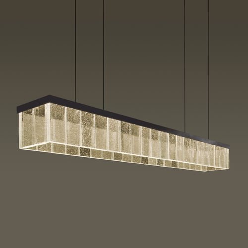 Люстра Massif Central CASINO CHANDELIER RECTANGULAR GLASS Черный Золотой Шампань Люстра Massif Central CASINO CHANDELIER RECTANGULAR GLASS Черный Золотой Шампань в Барнауле | Loft Concept