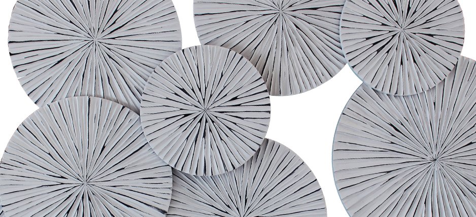 Арт-объект Apollo Gray Wall Plaque Disc Арт-объект Apollo Gray Wall Plaque Disc - Loft-Concept в Барнауле