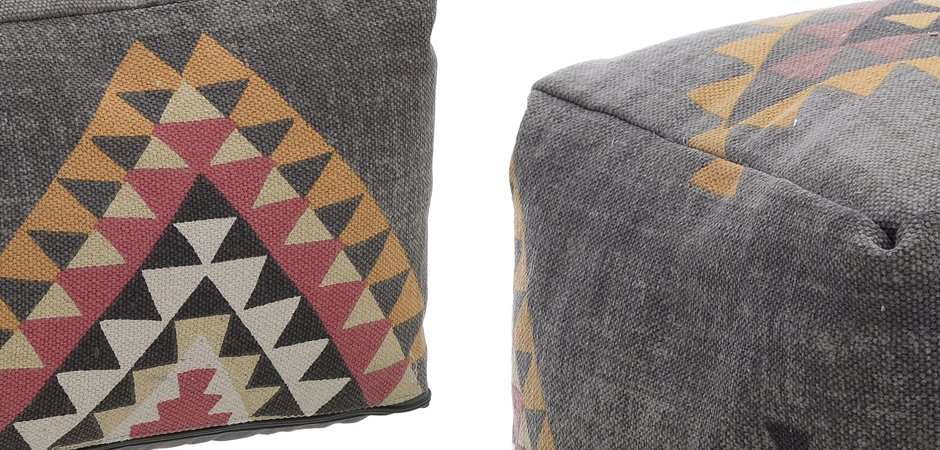 Пуф KELIM Pattern Triangle Пуф KELIM Pattern Triangle - Loft-Concept в Барнауле