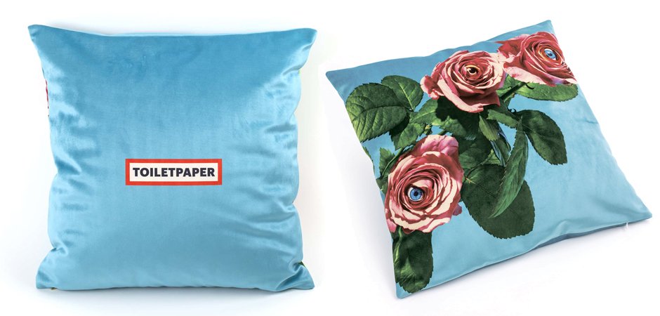 Подушка Seletti Cushion Roses Toiletpaper Подушка Seletti Cushion Roses Toiletpaper - Loft-Concept в Барнауле